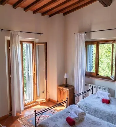 Fienile Panoramico Nel Chianti Ferienhaus *