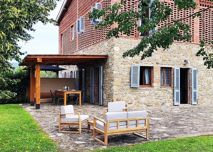 Fienile Panoramico Nel Chianti Ferienhaus Greve in Chianti